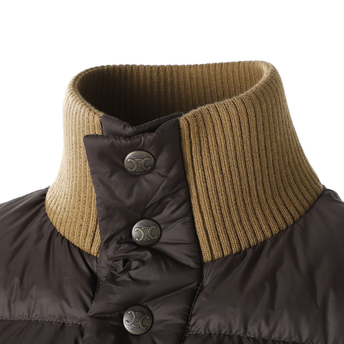 CELINE セリーヌ ダウンベスト/SLEEVELESS PUFFER JACKET レディース