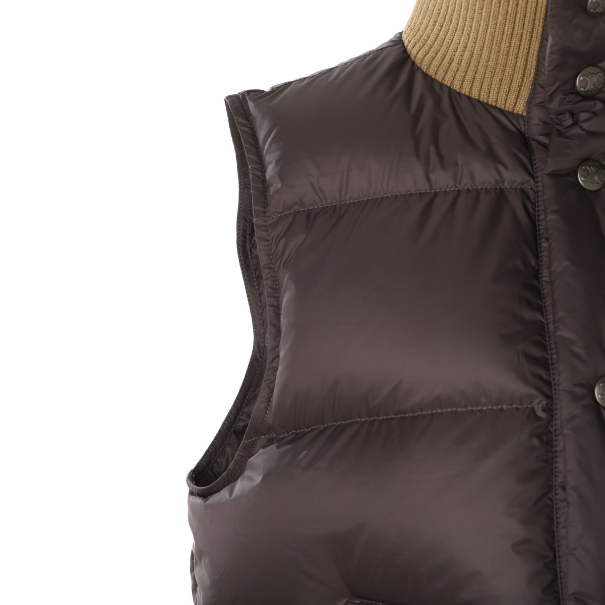 [あす着] セリーヌ CELINE ダウンベスト レディース SLEEVELESS PUFFER JACKET CELINE セリーヌ ダウンベスト/SLEEVELESS PUFFER JACKET レディース