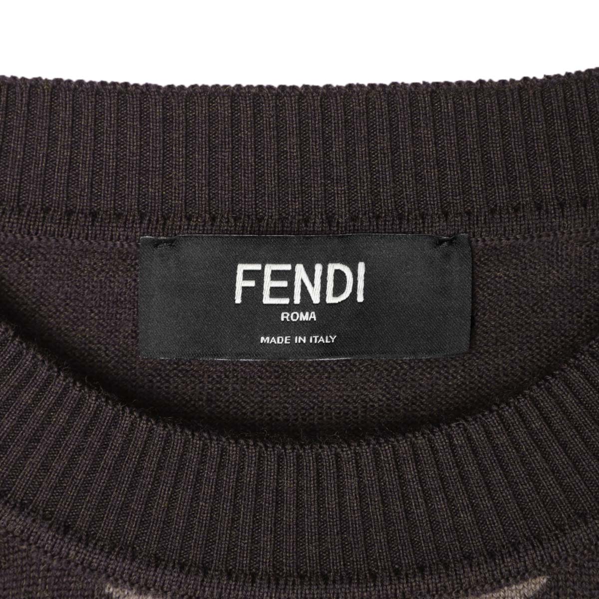 FENDI フェンディ クルーネックニット【大きいサイズあり】 メンズ