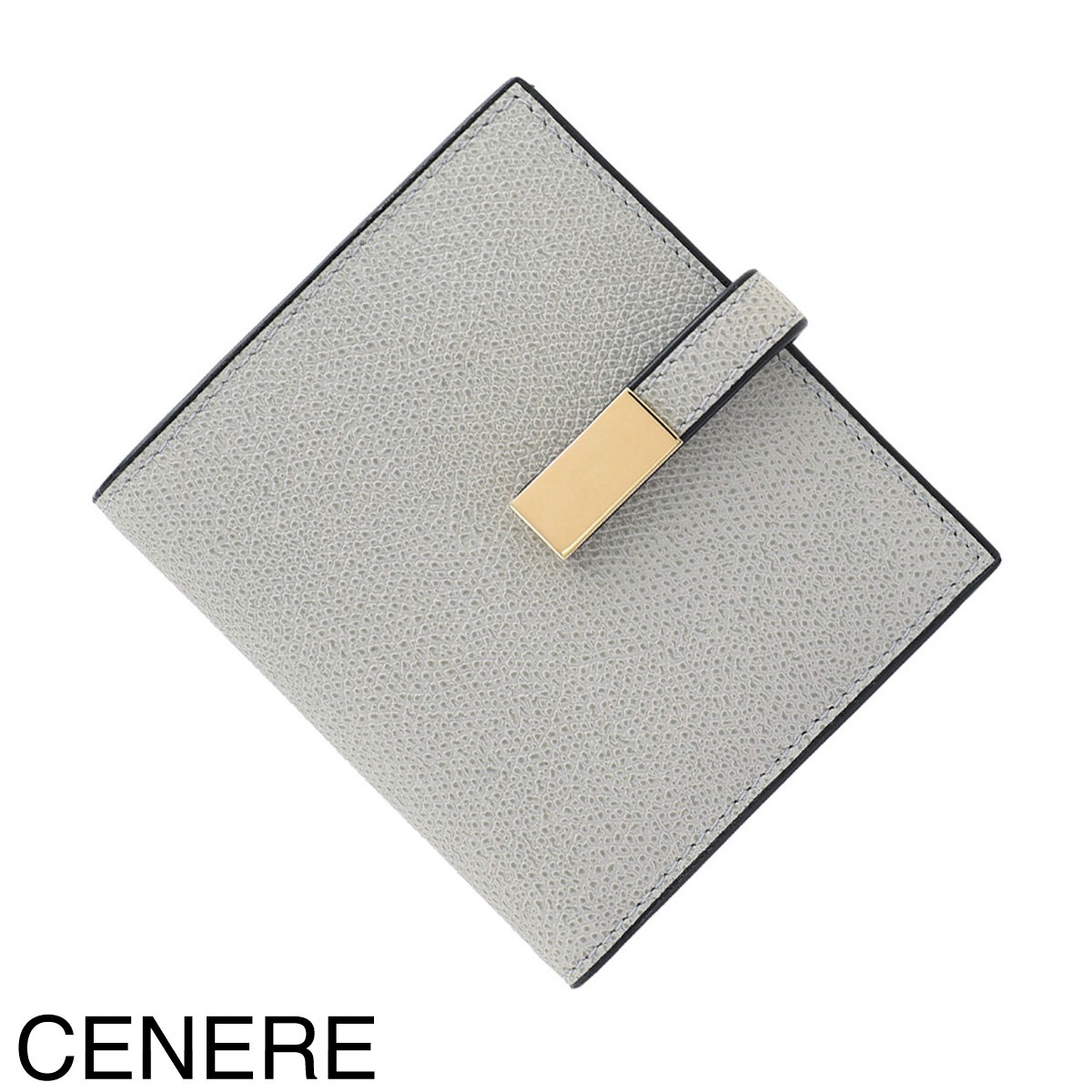 Valextra ヴァレクストラ 2つ折り財布 小銭入れ付き/V9E39 028 レディース