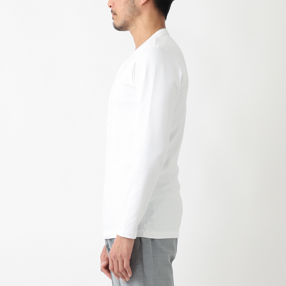 TOM FORD トムフォード ヘンリーネック Tシャツ メンズ | メンズ