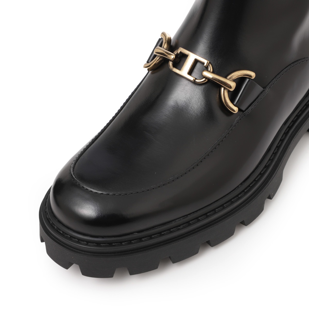 トッズ ベルトデザインアンクルブーツ ブラック【sale】 TODS トッズ アンクルブーツ レディース | レディース・ブランド