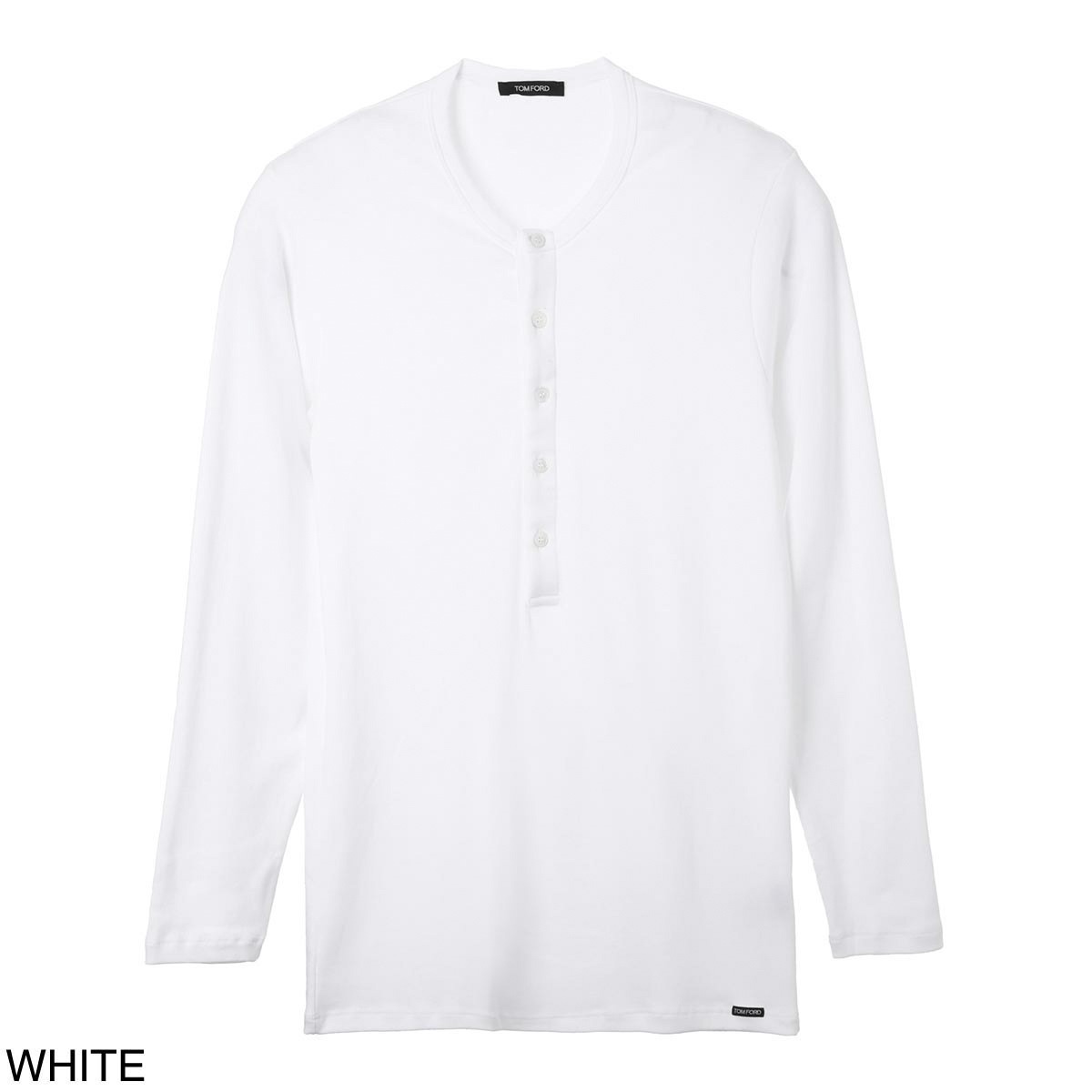 TOM FORD トムフォード ヘンリーネック Tシャツ メンズ | メンズ