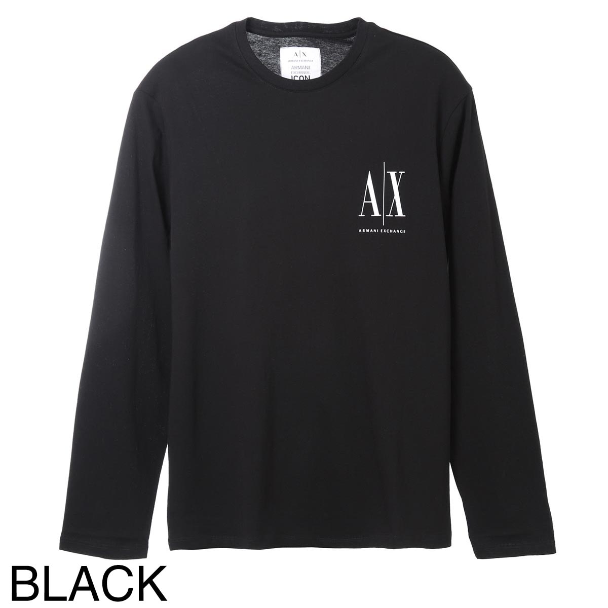 ARMANI EXCHANGE アルマーニエクスチェンジ クルーネック 長袖Tシャツ メンズ