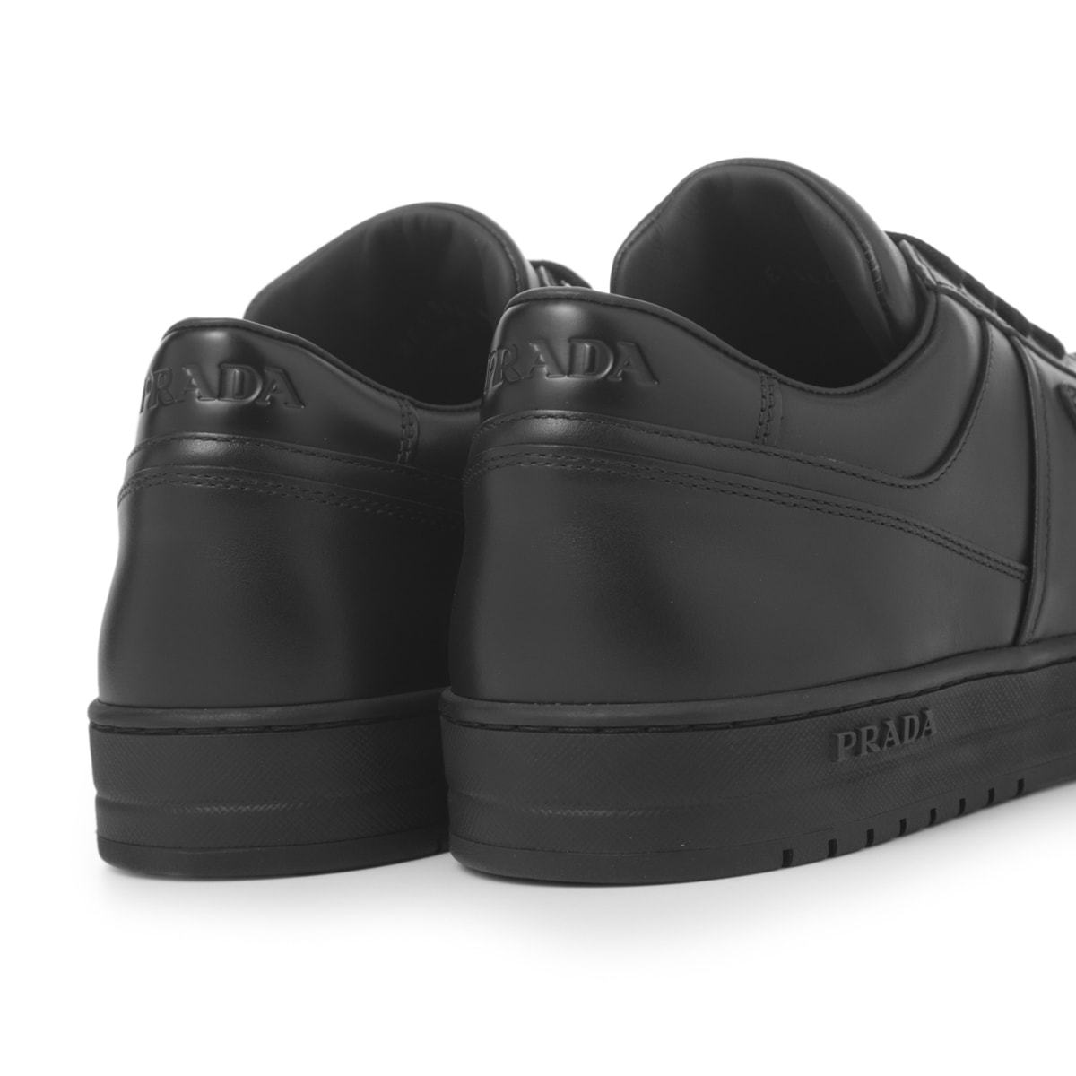 【ギフト包装可】PRADA DOWNTOWN IN PELLE スニーカー PRADA プラダ スニーカー/DOWNTOWN LEATHER SNEAKERS【大きい