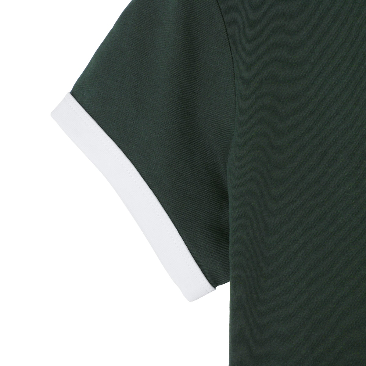 【アウトレット】【ラスト1点】FRED PERRY フレッドペリー クルーネックTシャツ/CROPPED RINGER T-SHIRT レディース