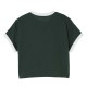 【アウトレット】【ラスト1点】FRED PERRY フレッドペリー クルーネックTシャツ/CROPPED RINGER T-SHIRT レディース