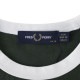 【アウトレット】【ラスト1点】FRED PERRY フレッドペリー クルーネックTシャツ/CROPPED RINGER T-SHIRT レディース