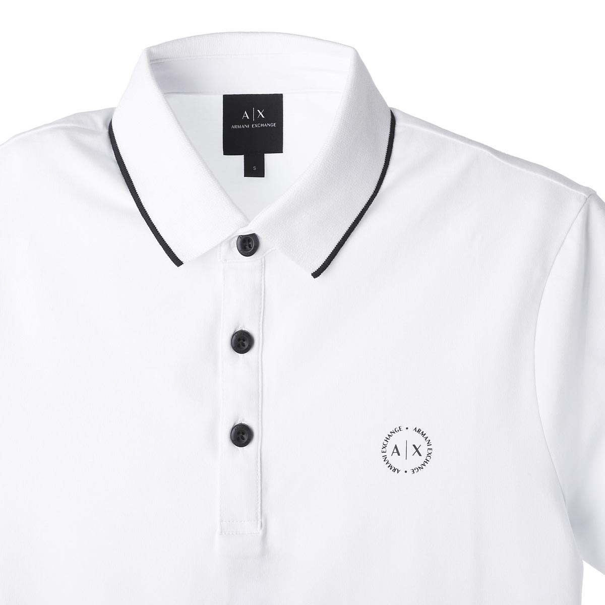 ARMANI EXCHANGE アルマーニエクスチェンジ ポロシャツ/POLO SHIRT WITH CONTRAST DETAILS メンズ