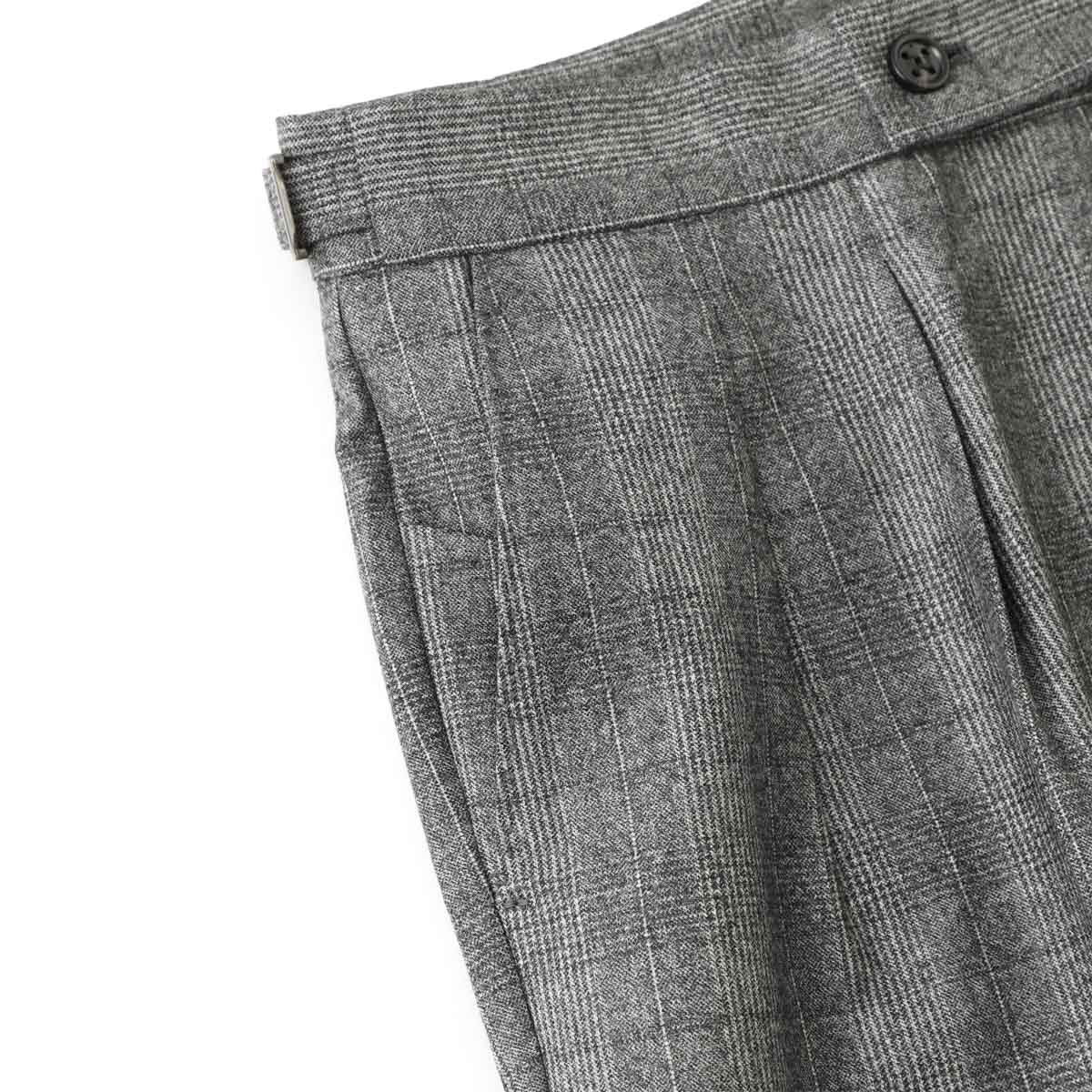 BERWICH ベルウィッチ ツープリーツ スラックス/ウールパンツ/SCOTCH