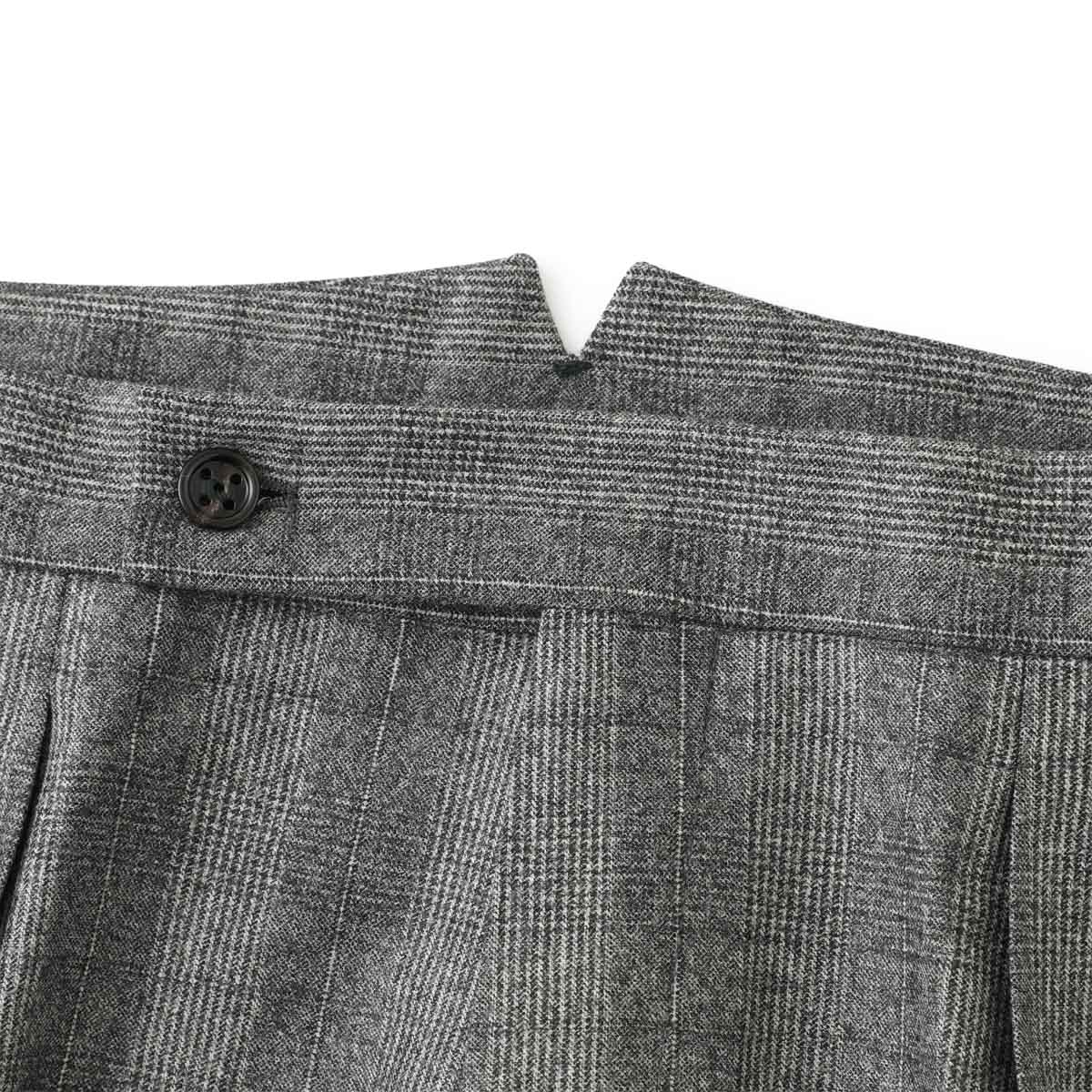 BERWICH ベルウィッチ ツープリーツ スラックス/ウールパンツ/SCOTCH