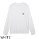 『ネコポス対応(1点まで)』【アウトレット】Carhartt WIP カーハート ワークインプログレス クルーネックカットソー/ロングスリーブTシャツ/L/S POCKET T-SHIRT メンズ