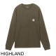 『ネコポス対応(1点まで)』【アウトレット】Carhartt WIP カーハート ワークインプログレス クルーネックカットソー/ロングスリーブTシャツ/L/S POCKET T-SHIRT メンズ