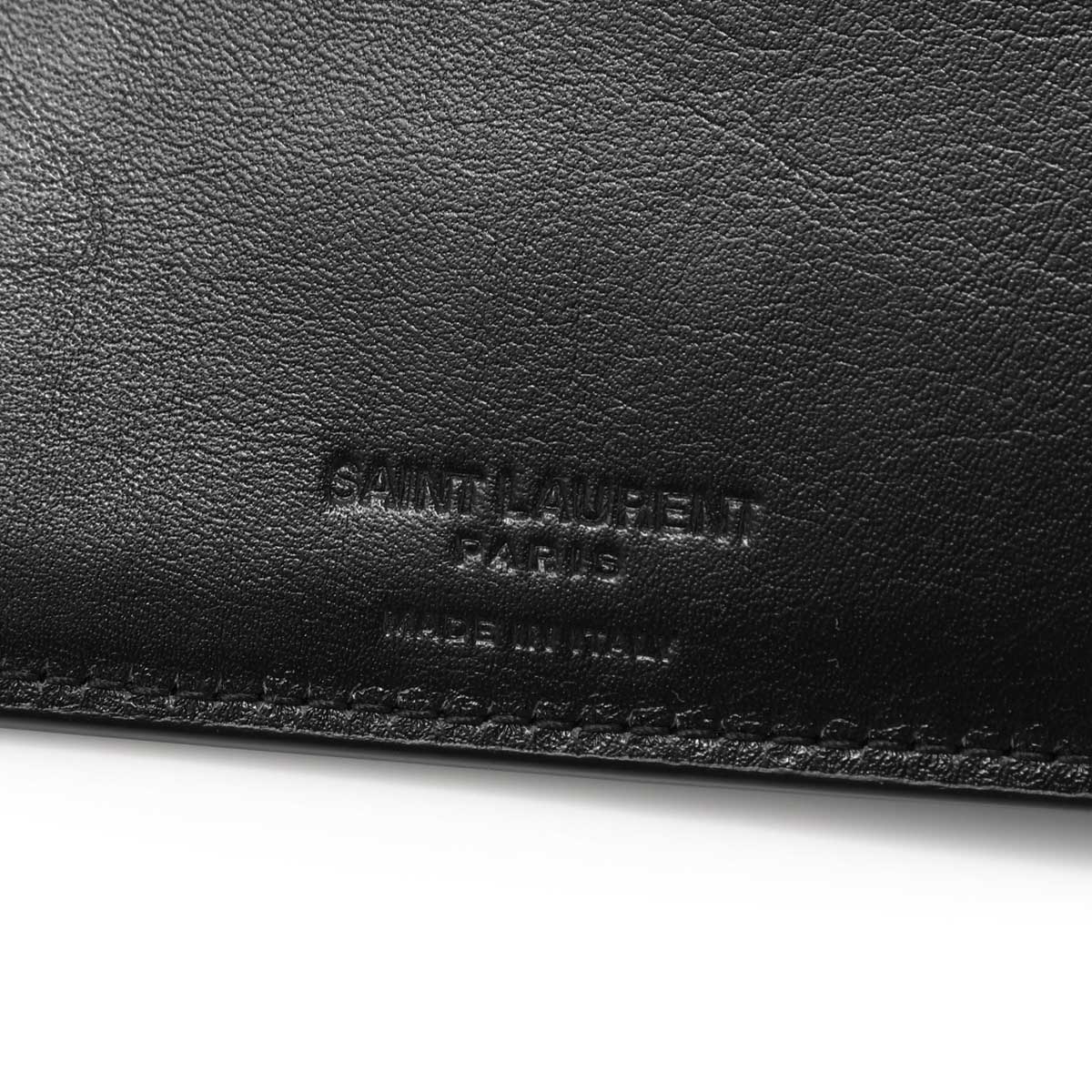 アウトレット】SAINT LAURENT サンローラン 2つ折り財布/EAST/WEST