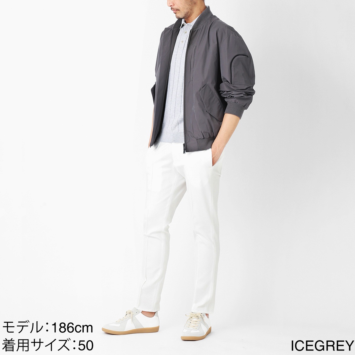 GALLIA ガッリア ニットポロシャツ/GALLIA KNIT PROJECT【大きいサイズあり】 メンズ