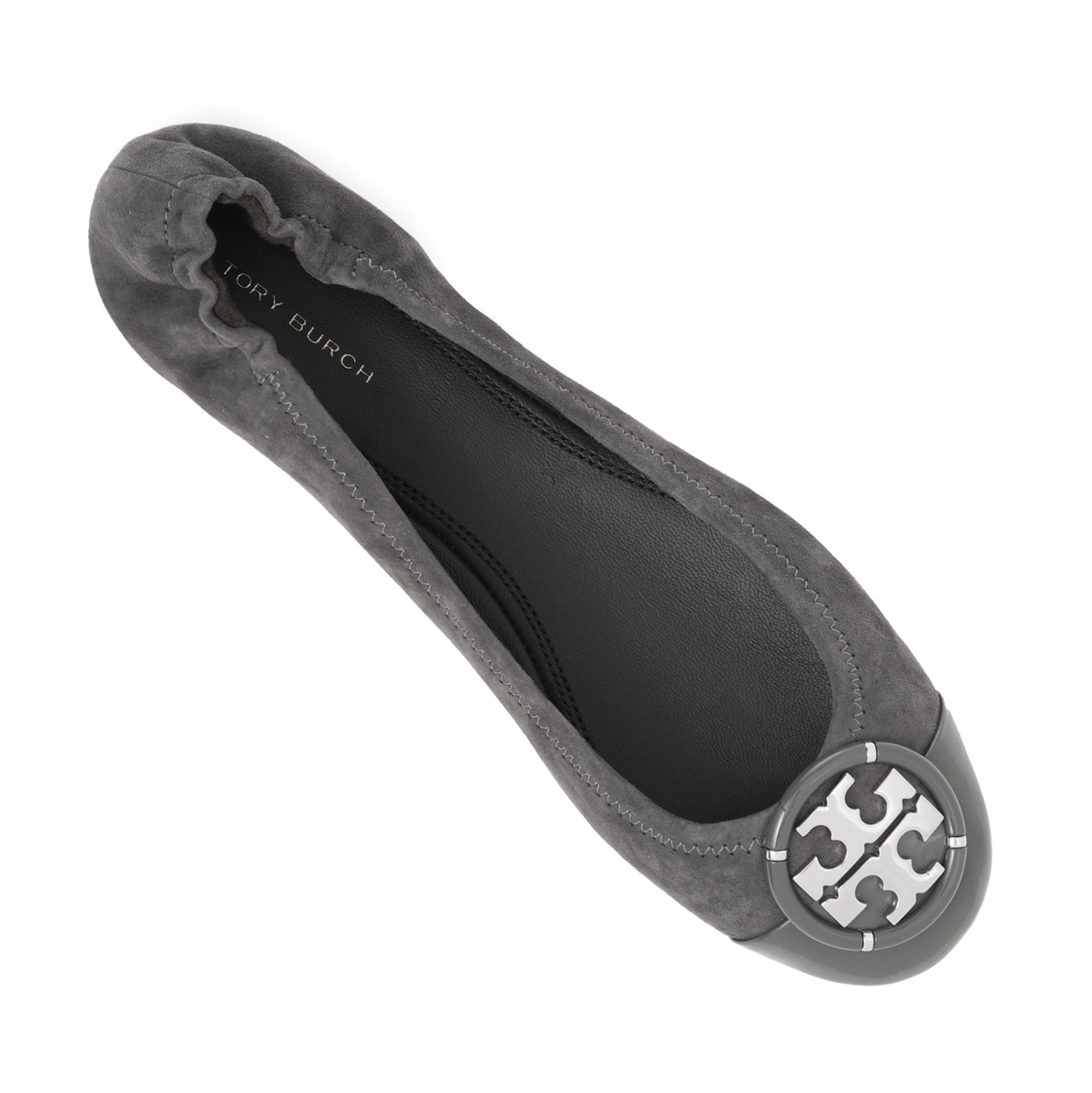 TORY BURCH トリーバーチ バレエシューズ/MULTI LOGO CAP-TOE BALLET