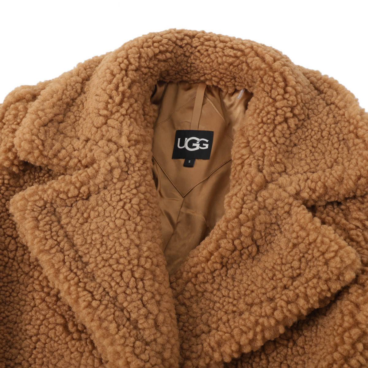 レディース UGG ボアコート S ブラウン テディコート 大人気