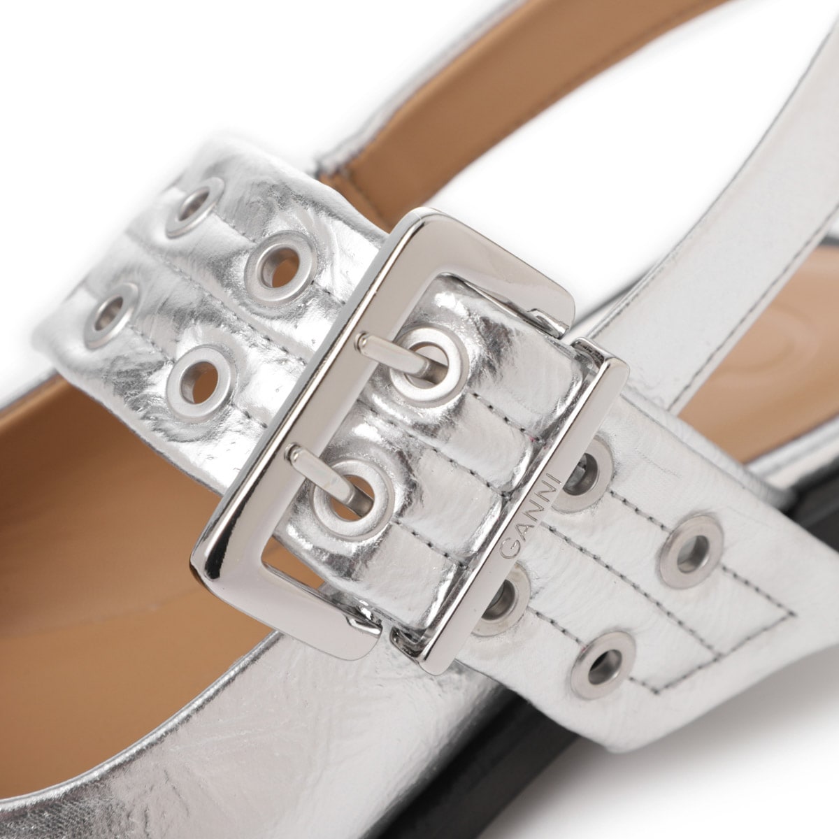 アウトレット】GANNI ガニー バレリーナシューズ/フラットシューズ