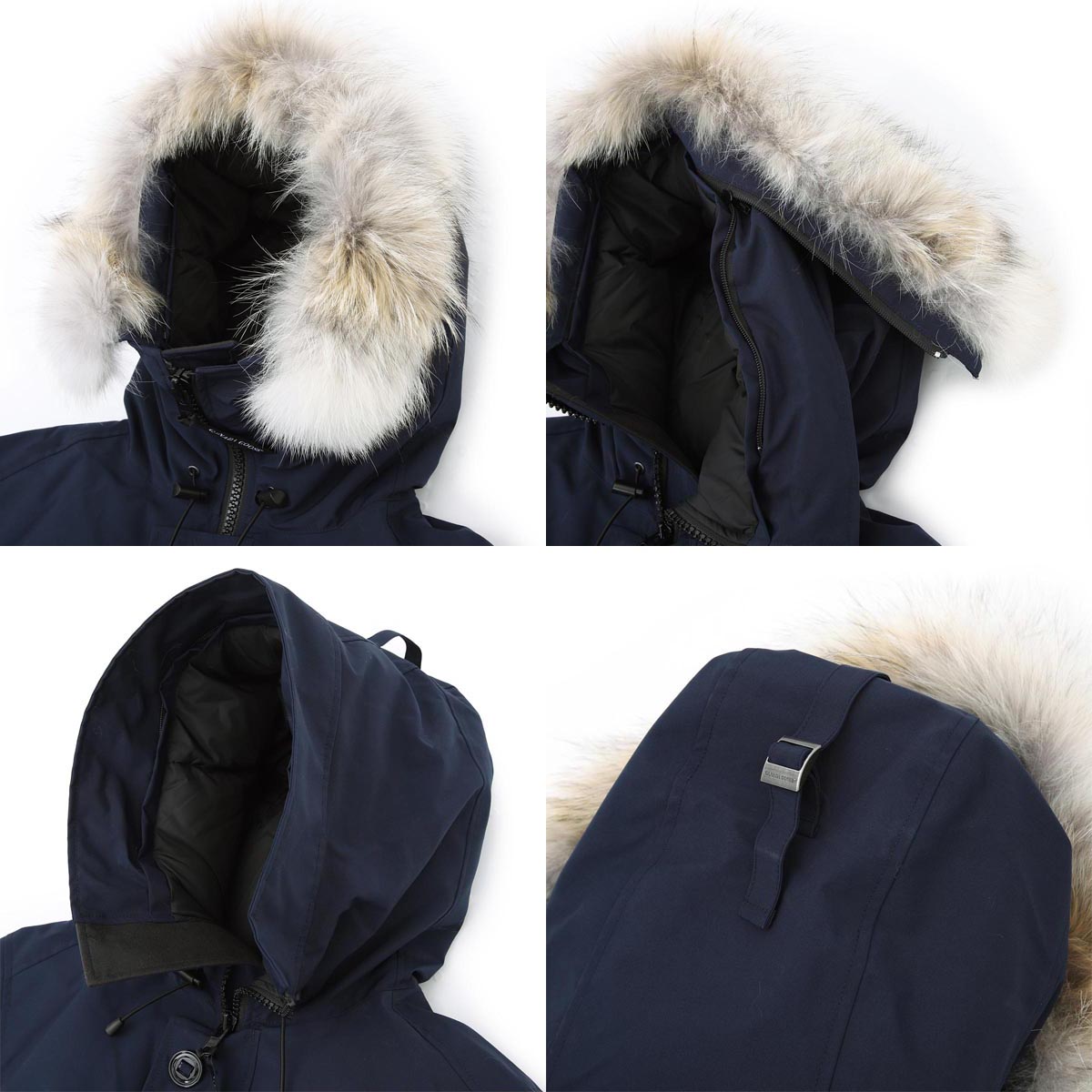 CANADA GOOSE カナダグース ファー付き フーデッド ダウン