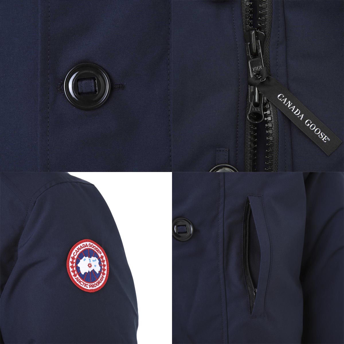 CANADA GOOSE カナダグース ファー付き フーデッド ダウン