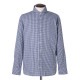 【アウトレット】GUY ROVER ギローバー ギンガムチェック ホリゾンタルカラーシャツ/総柄シャツ/WASH メンズ