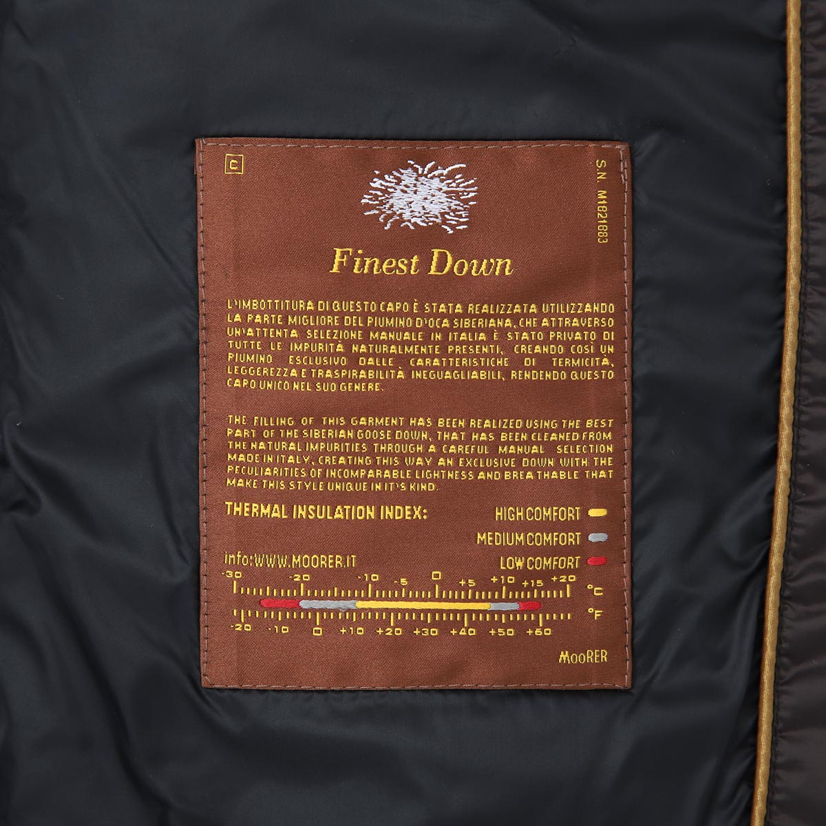 MOORER ムーレー フード付き ダウンジャケット/BRETT-SH【大きいサイズあり】 メンズ