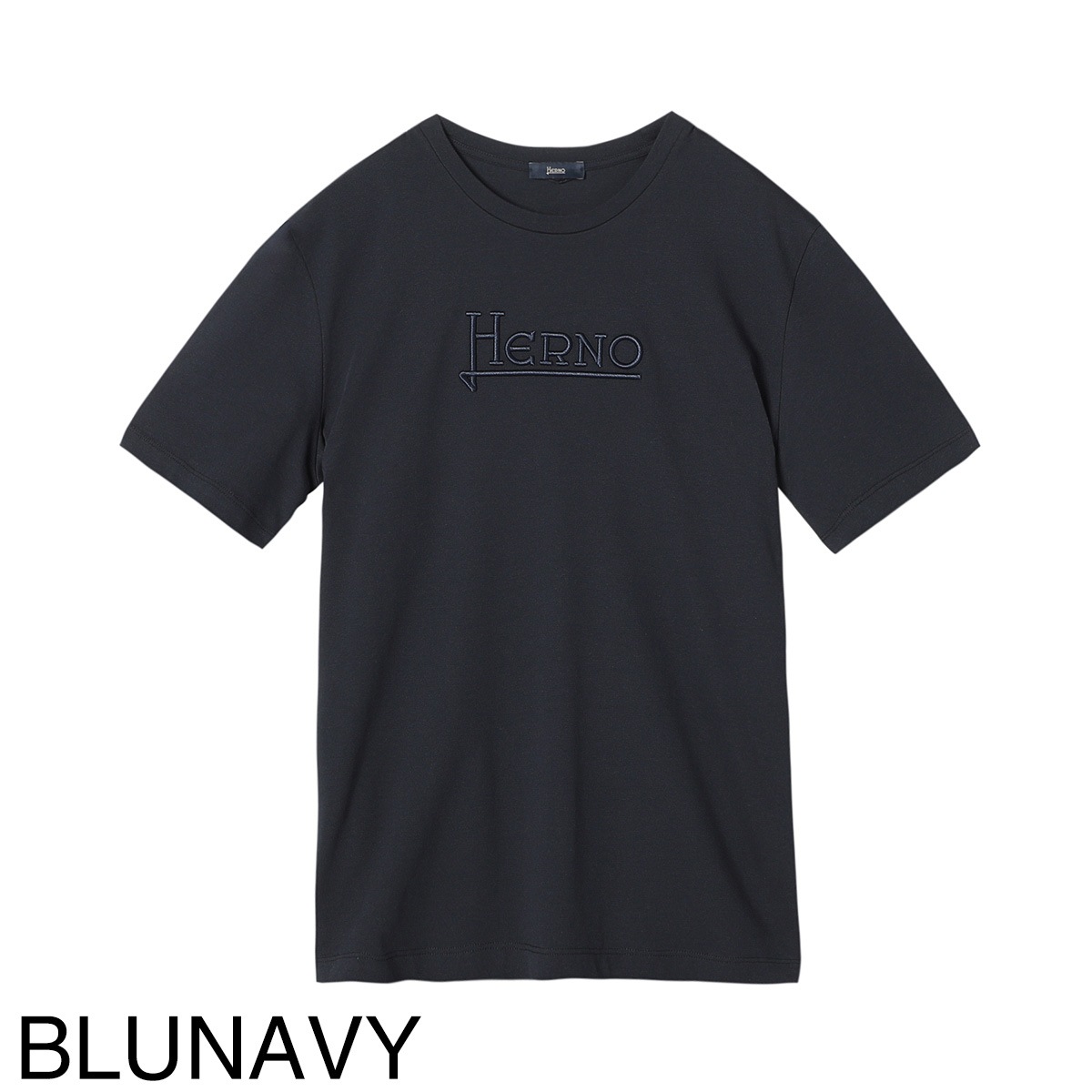 HERNOラッフル Tシャツ アウトレット】【ラスト1点】HERNO ヘルノ クルーネックTシャツ