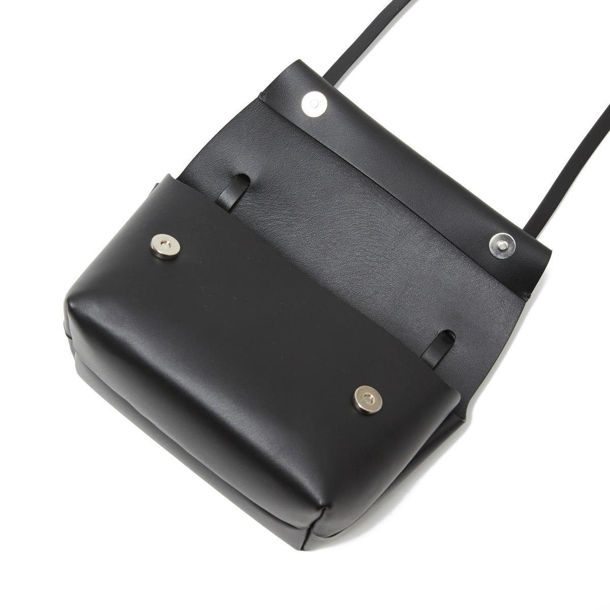 VIP価格☆【Acne Studios】BLACK カーフ クロスボディバッグ 韓国大人気【ACNE STUDIOS】メンズクロスボディバッグ Bag (Acne