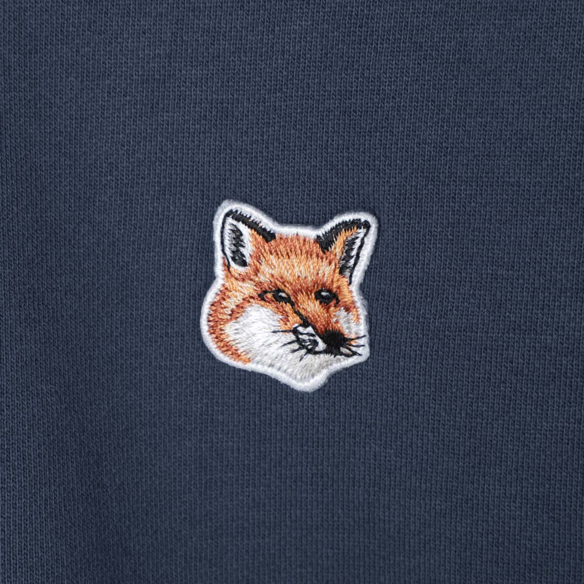 maison kitsune 刺繍 スウェット MAISON KITSUNE メゾンキツネ トレーナー FOX HEAD PATCH