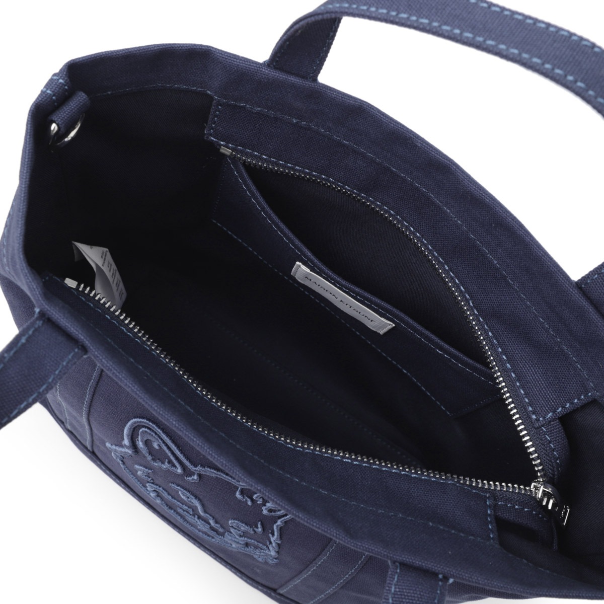 MAISON KITSUNE メゾンキツネ トートバッグ 2WAY/ショルダーバッグ/FOX HEAD SMALL TOTE