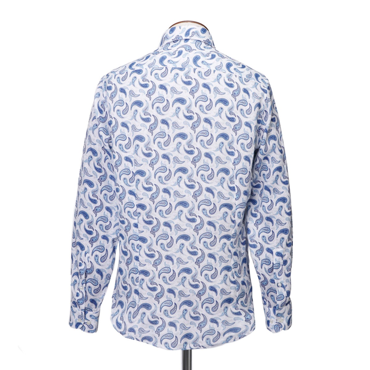 GALLIA ガッリア ホリゾンタルカラーシャツ/総柄シャツ【大きいサイズあり】 メンズ