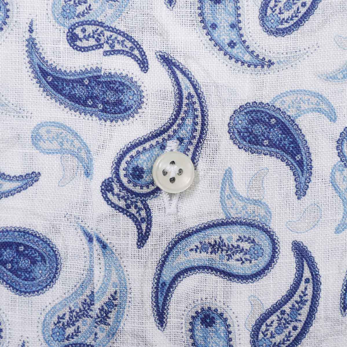 GALLIA ガッリア ホリゾンタルカラーシャツ/総柄シャツ【大きいサイズあり】 メンズ