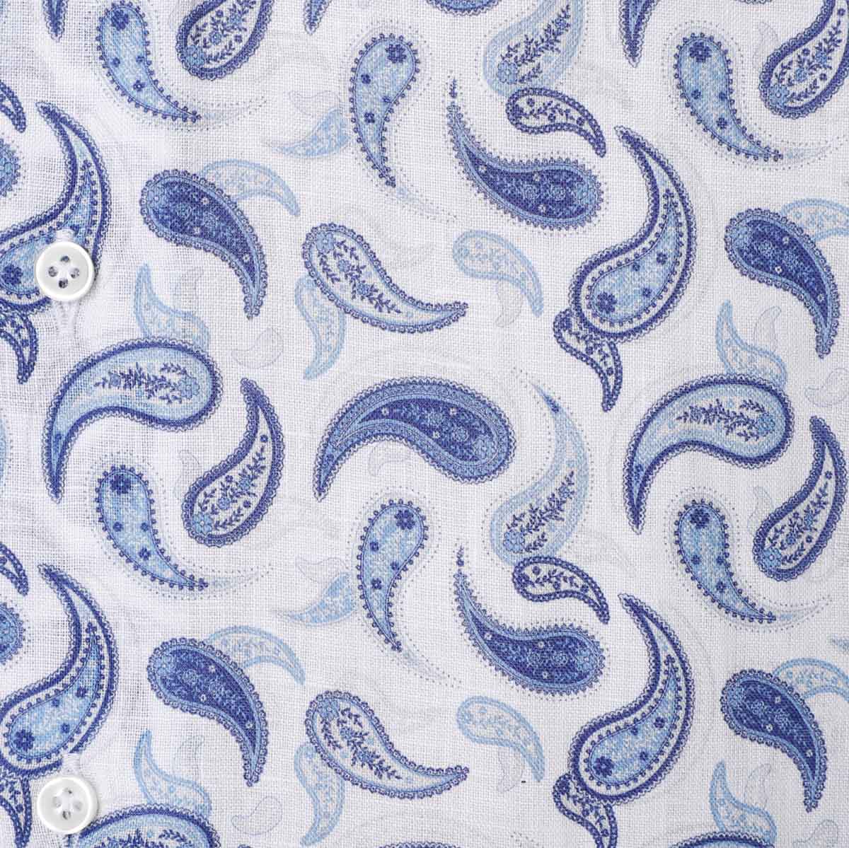 GALLIA ガッリア ホリゾンタルカラーシャツ/総柄シャツ【大きいサイズあり】 メンズ