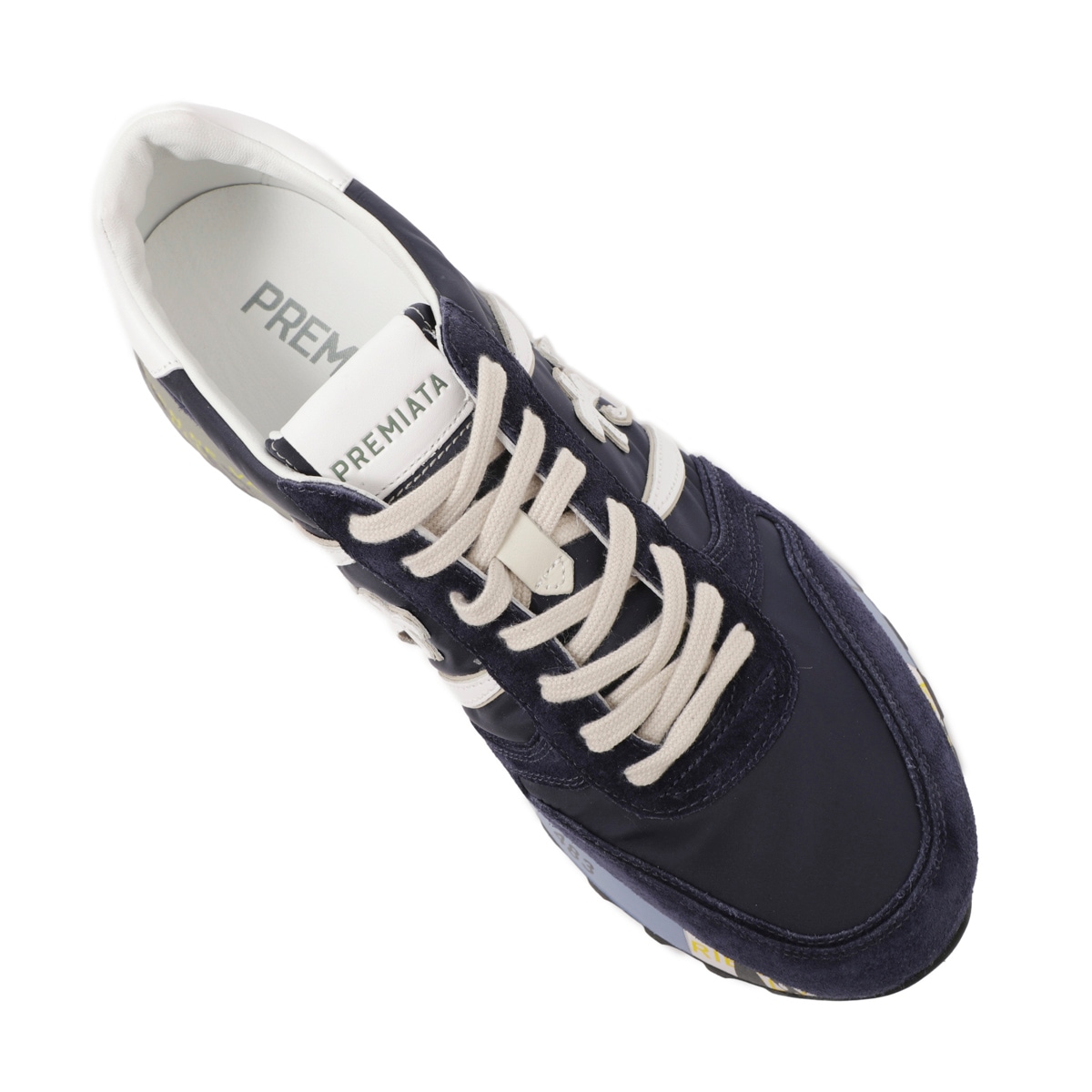 【新品未使用】PREMIATA プレミアータ デニム スニーカー 39 PREMIATA(プレミアータ) スニーカー ネイビー サイズ 41｜【公式
