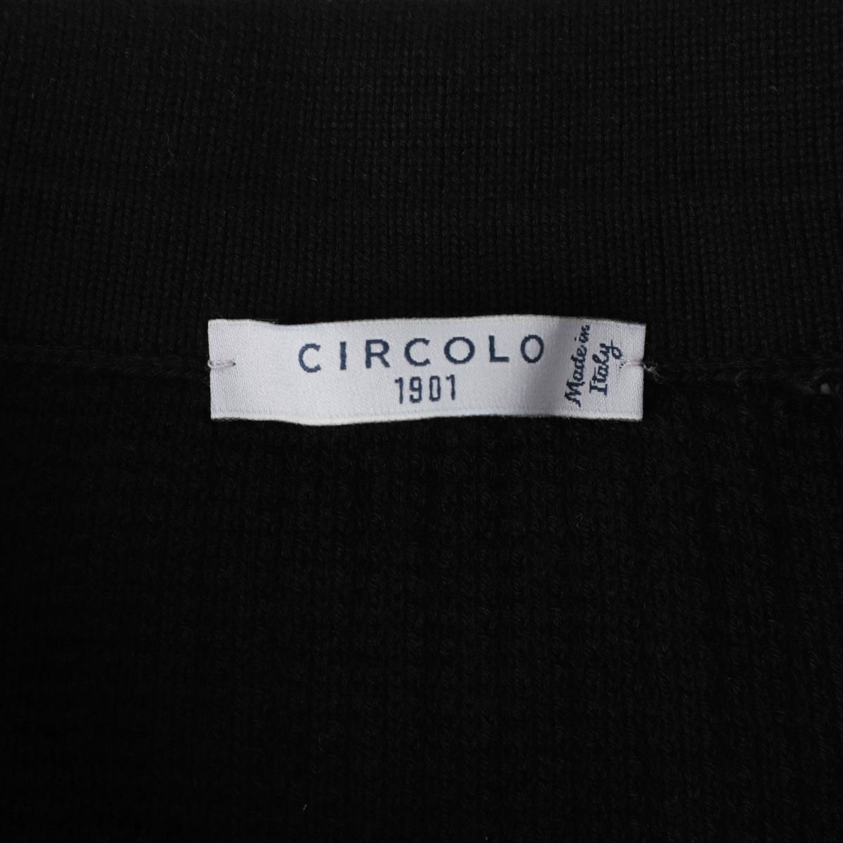 【アウトレット】【ラスト1点】【訳あり】 CIRCOLO 1901 チルコロ ニットポロシャツ【返品交換不可】 メンズ