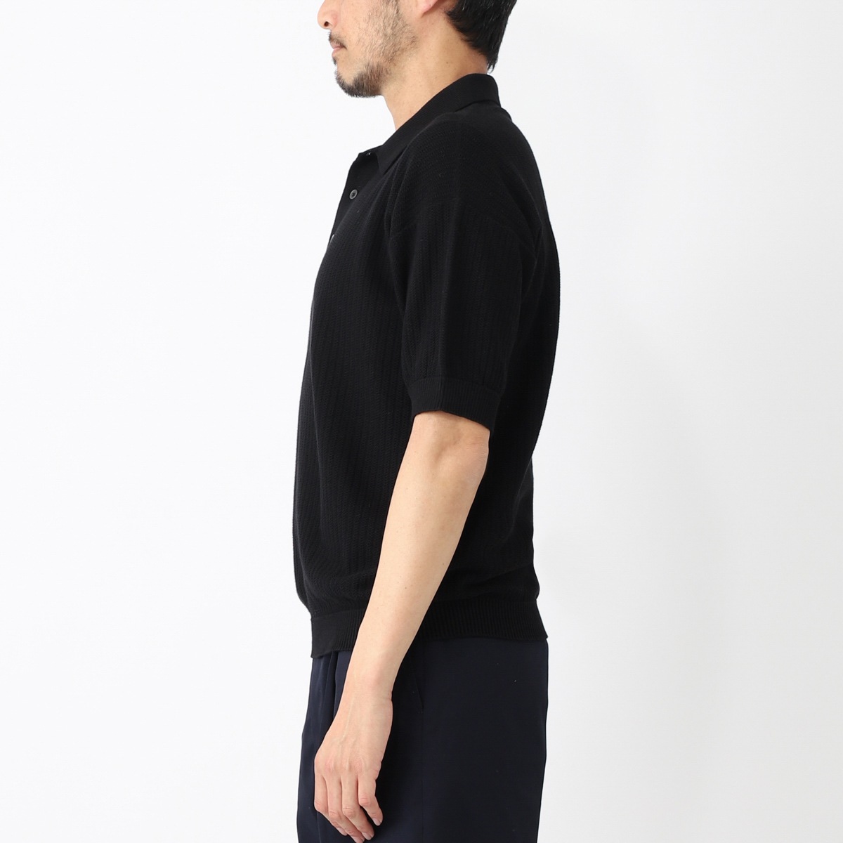【アウトレット】【ラスト1点】【訳あり】 CIRCOLO 1901 チルコロ ニットポロシャツ【返品交換不可】 メンズ