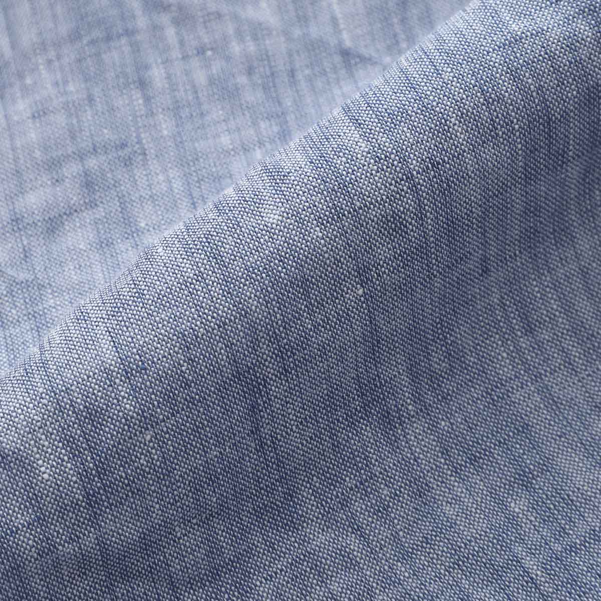 【アウトレット】GUY ROVER ギローバー ホリゾンタルカラー リネンシャツ メンズ