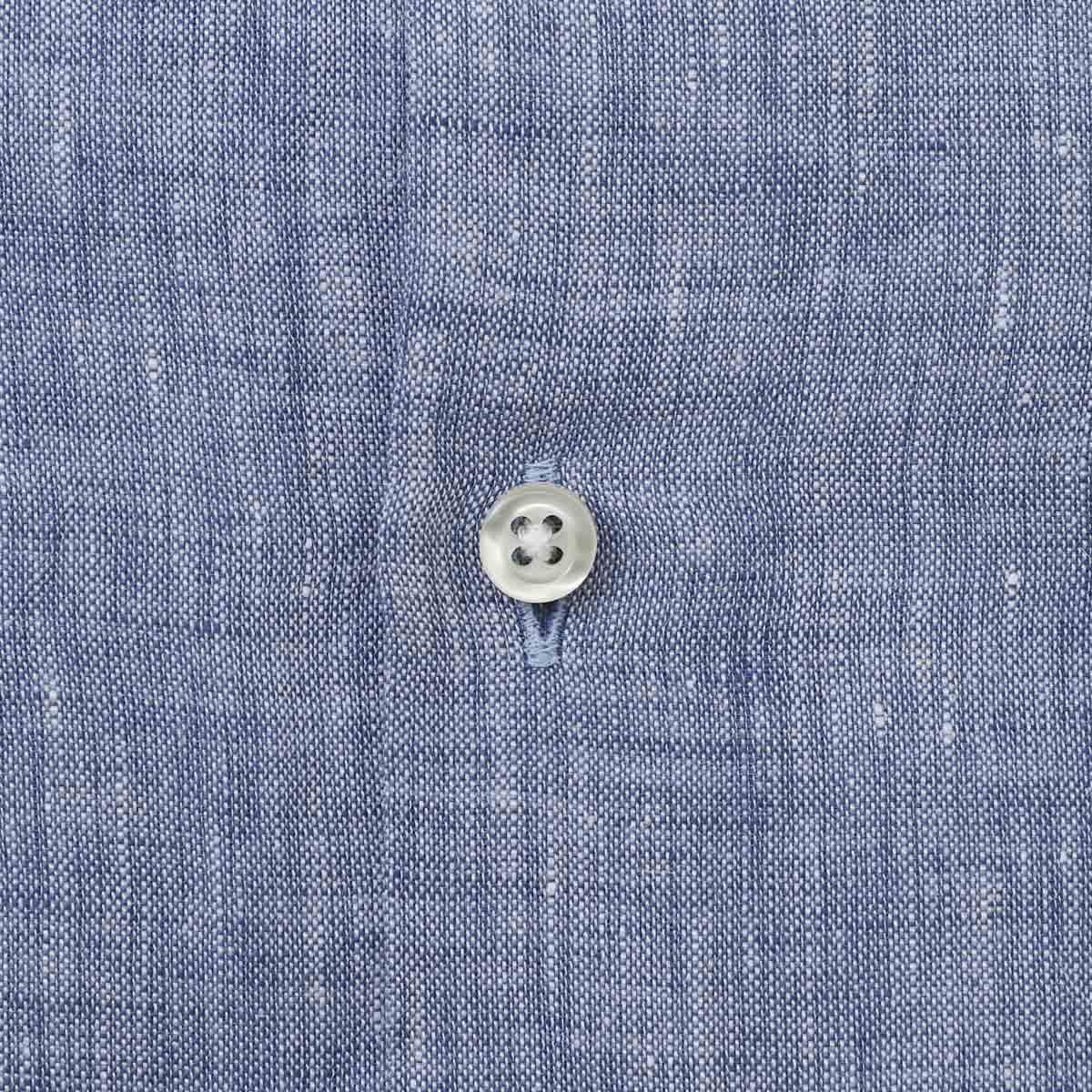 【アウトレット】GUY ROVER ギローバー ホリゾンタルカラー リネンシャツ メンズ