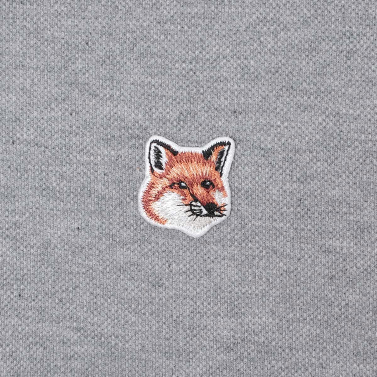 MAISON KITSUNE メゾンキツネ ポロシャツ/FOX HEAD PATCH