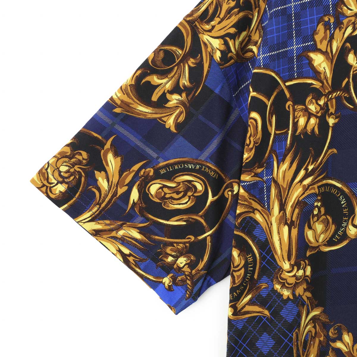 VERSACE ゴールド装飾 クルーネックセーター VERSACE ゴールド装飾 クルーネックセーター