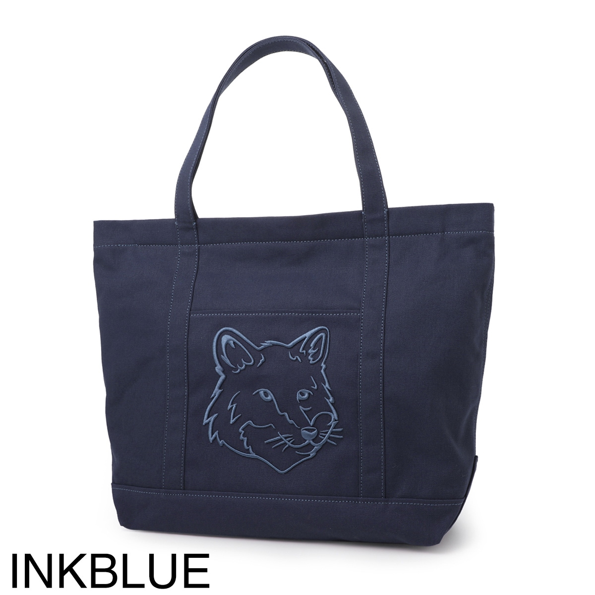メゾン キツネ フォックスヘッド トート バッグ | Maison Kitsuné