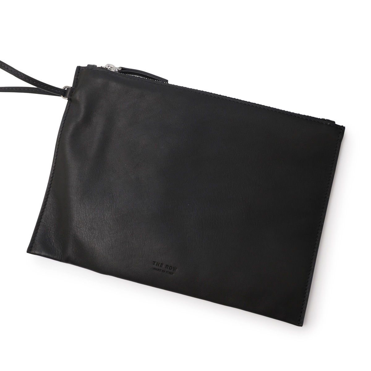 送料込/関税込■The Row■New Bindle レザーショルダーバッグ 国内買付【THE ROW】New Bindle レザー製 バッグ