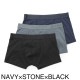 【アウトレット】Resterods レステロッズ ボクサーパンツ 3枚セット/BOXER TRUNK BAMBOO 3-PACK SHORT LEG【返品交換不可】 メンズ