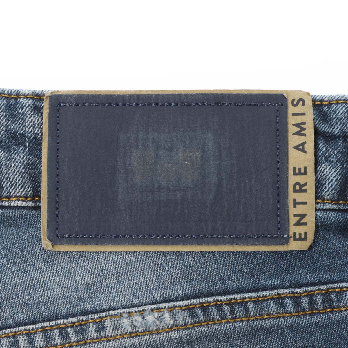 【アウトレット】entre amis アントレアミ ボタンフライジーンズ/5 TK DENIM CORTO【大きいサイズあり】 メンズ