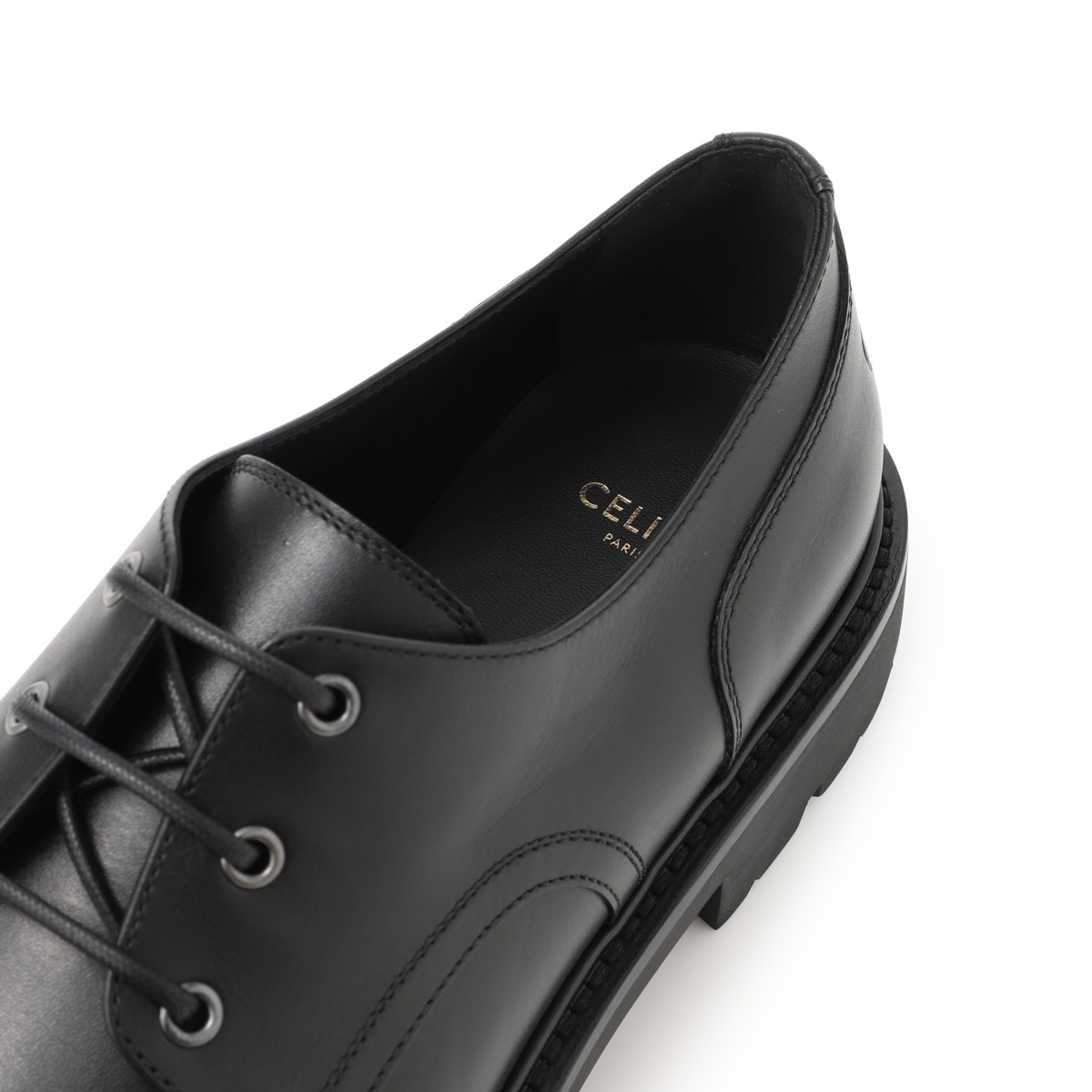 CELINE セリーヌ 外羽根式 シューズ/ダービーシューズ/CELINE MARGARET DERBY 35【大きいサイズあり】 メンズ