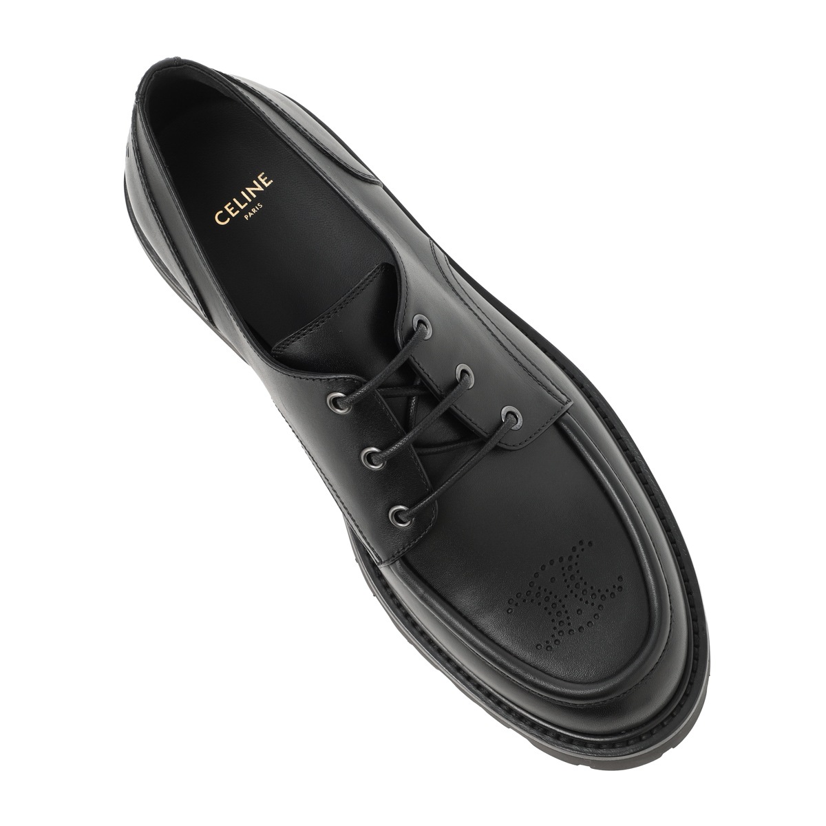 CELINE セリーヌ 外羽根式 シューズ/ダービーシューズ/CELINE MARGARET DERBY 35【大きいサイズあり】 メンズ