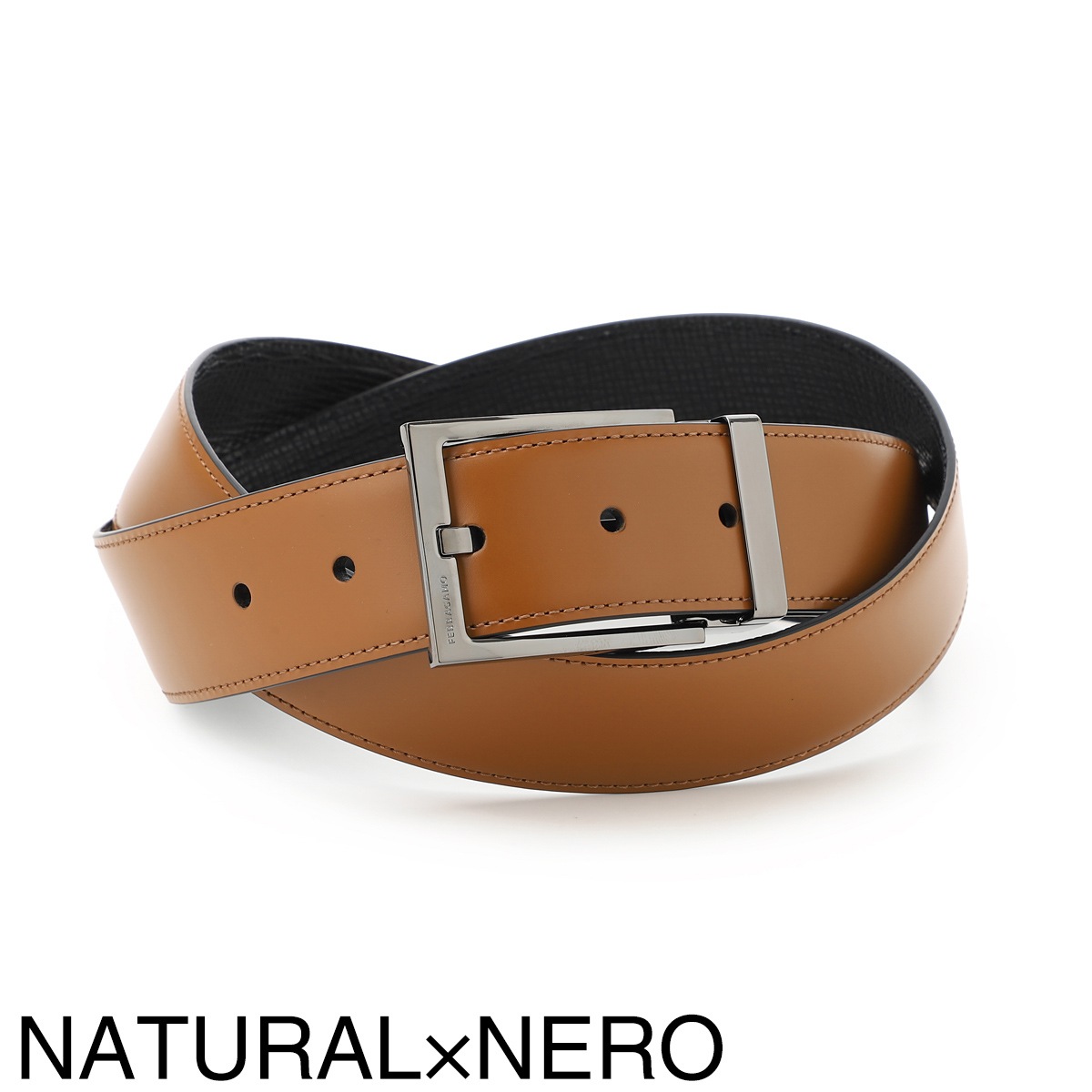 FERRAGAMO フェラガモ ベルト/REVERSIBLE BELT メンズ