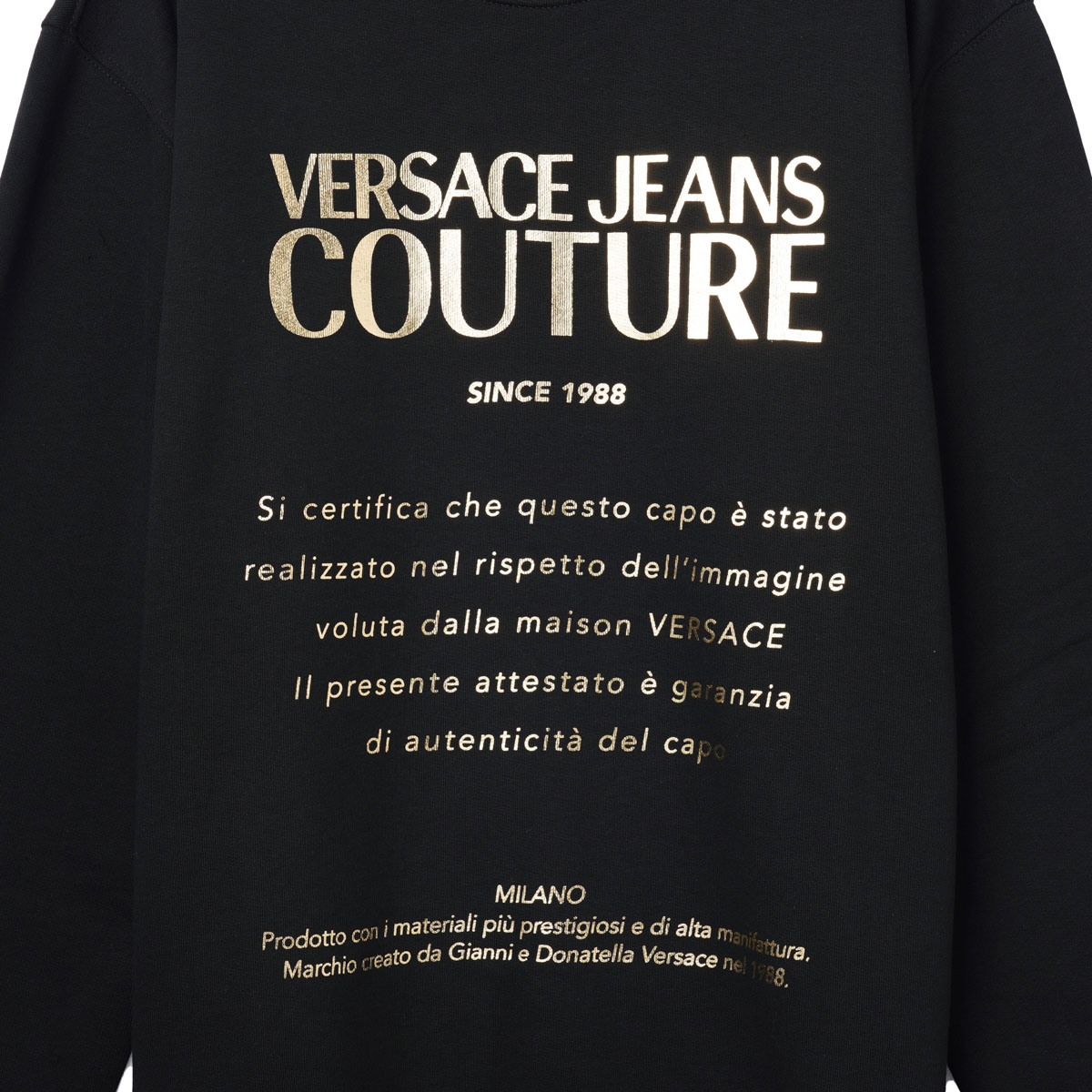 VERSACE JEANS COUTURE ヴェルサーチェ スウェット メンズ