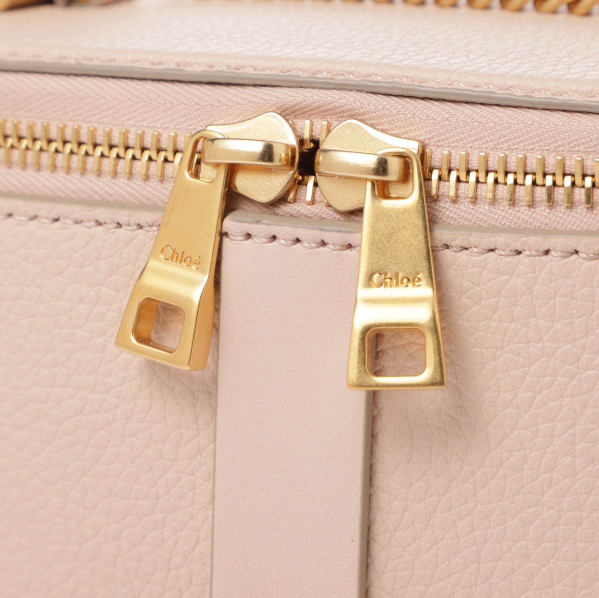 CHLOE クロエ C VANITY BAG バニティ ショルダーバッグ クロエC ミニバニティバッグ ショルダーバッグ 2WAY レザー ブラウン
