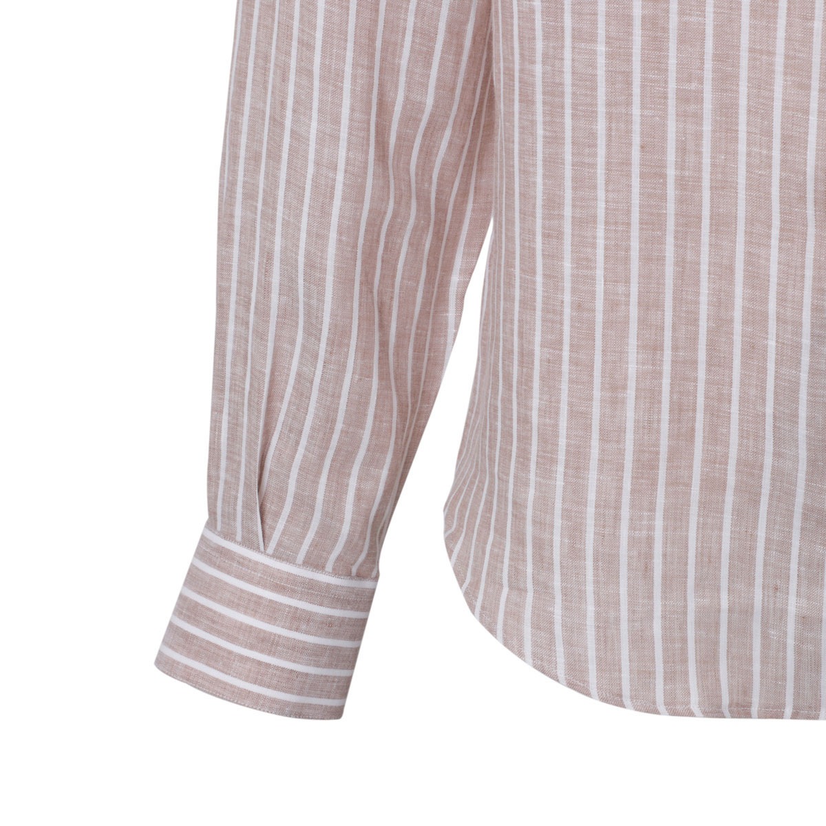 GALLIA ガッリア ホリゾンタルカラー リネンシャツ/総柄シャツ【大きいサイズあり】 メンズ